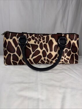 Primeware Giraffe Print Insulated Wine Tote Lunch Bag
